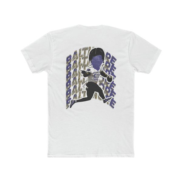 Baltimore Football Face Of The City Tee